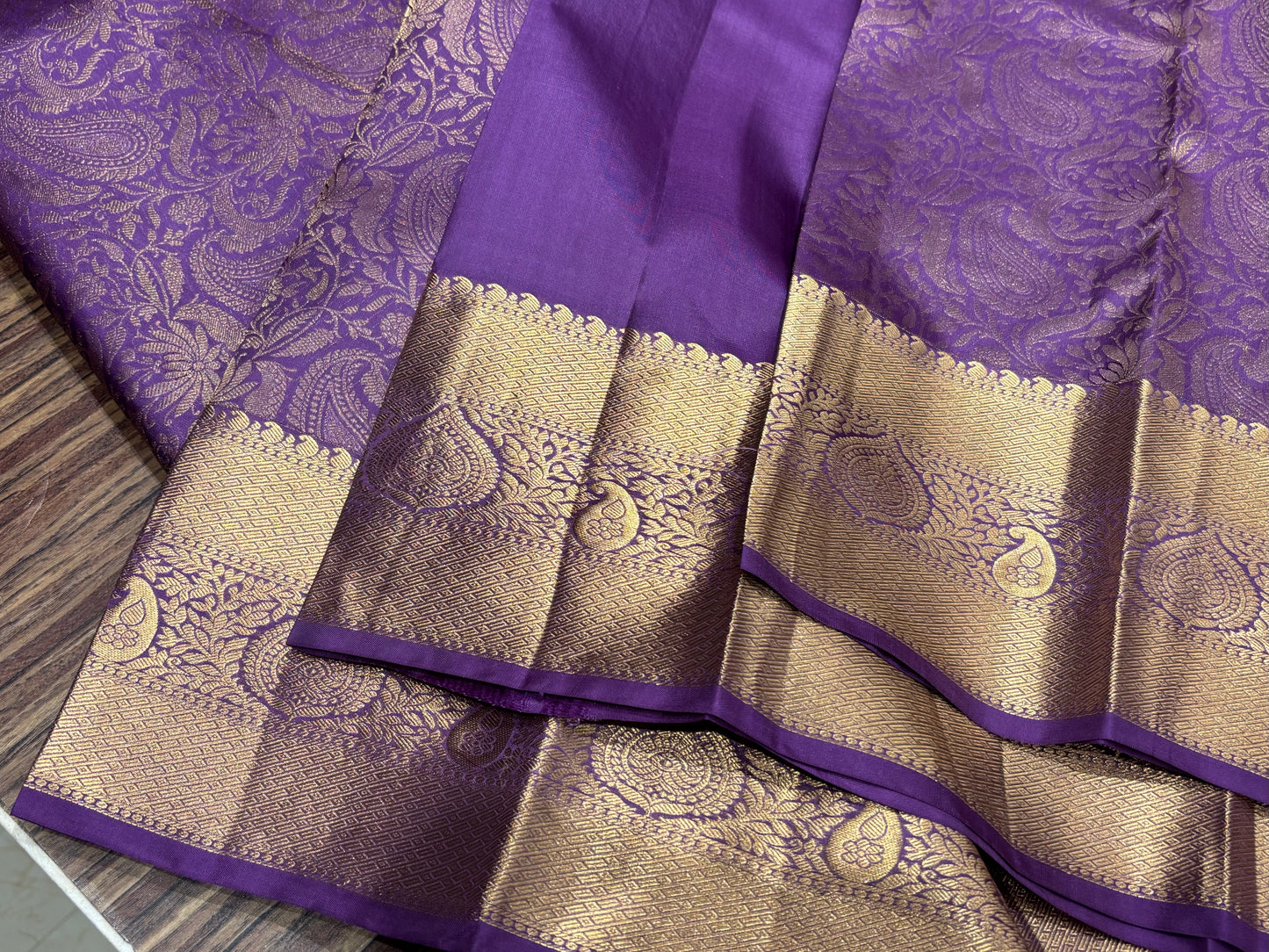 Pure Kanchipuram Broced Silk