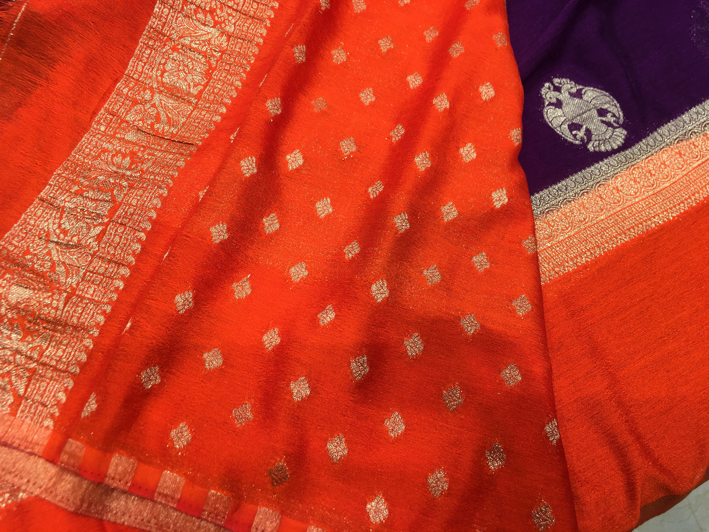 Chiffon Crape Saree