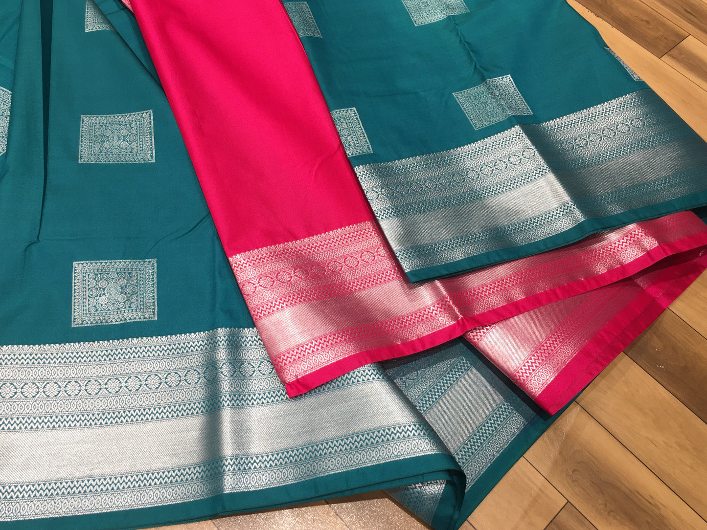 Semi Kanchipuram silk