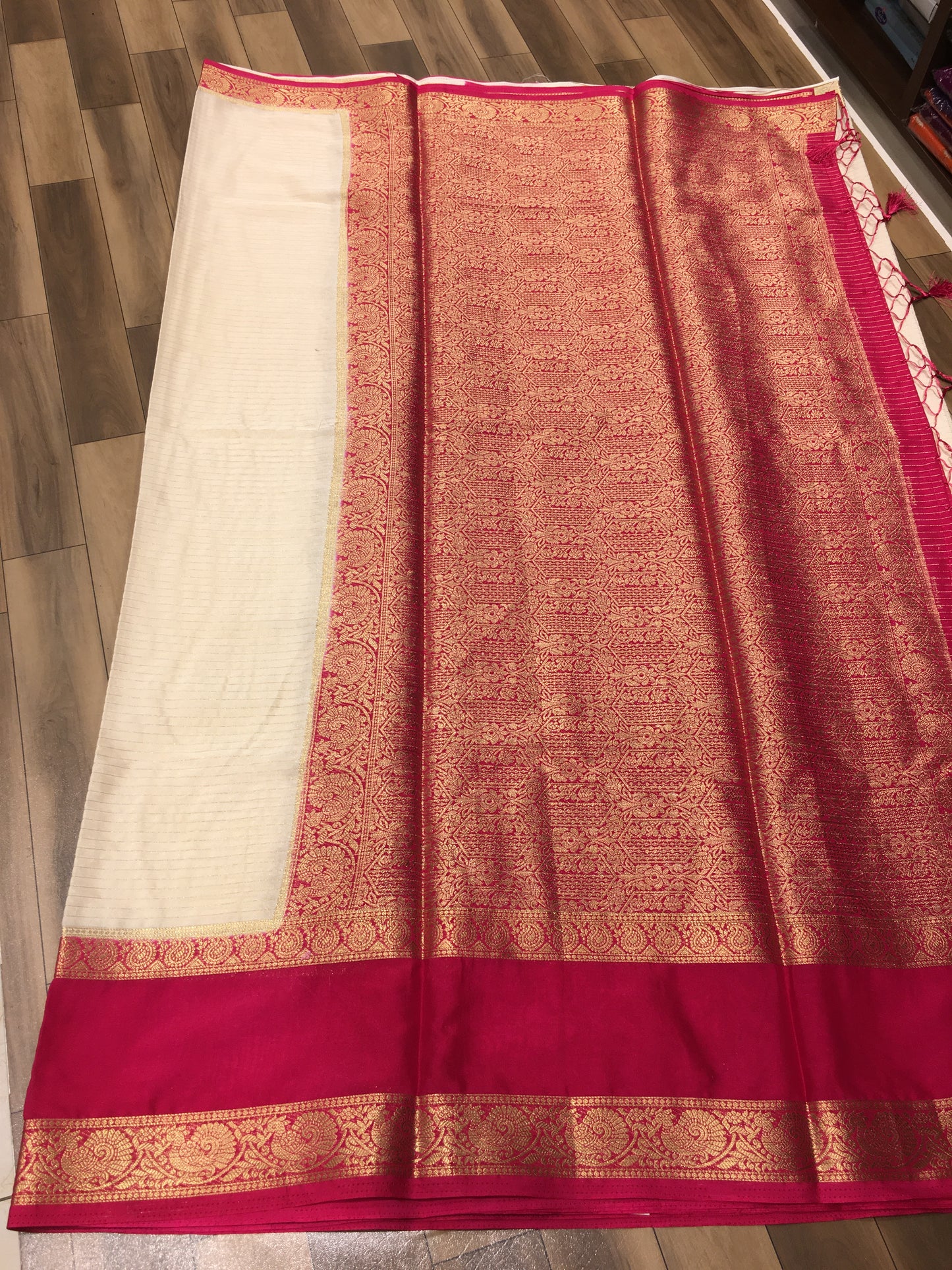 Semi Mysore crape silk