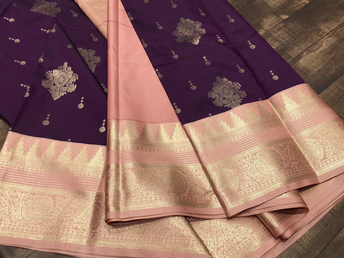 Semi Kanchipuram silk