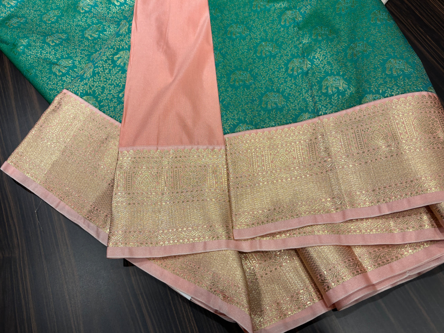 Semi Kanchipuram silk