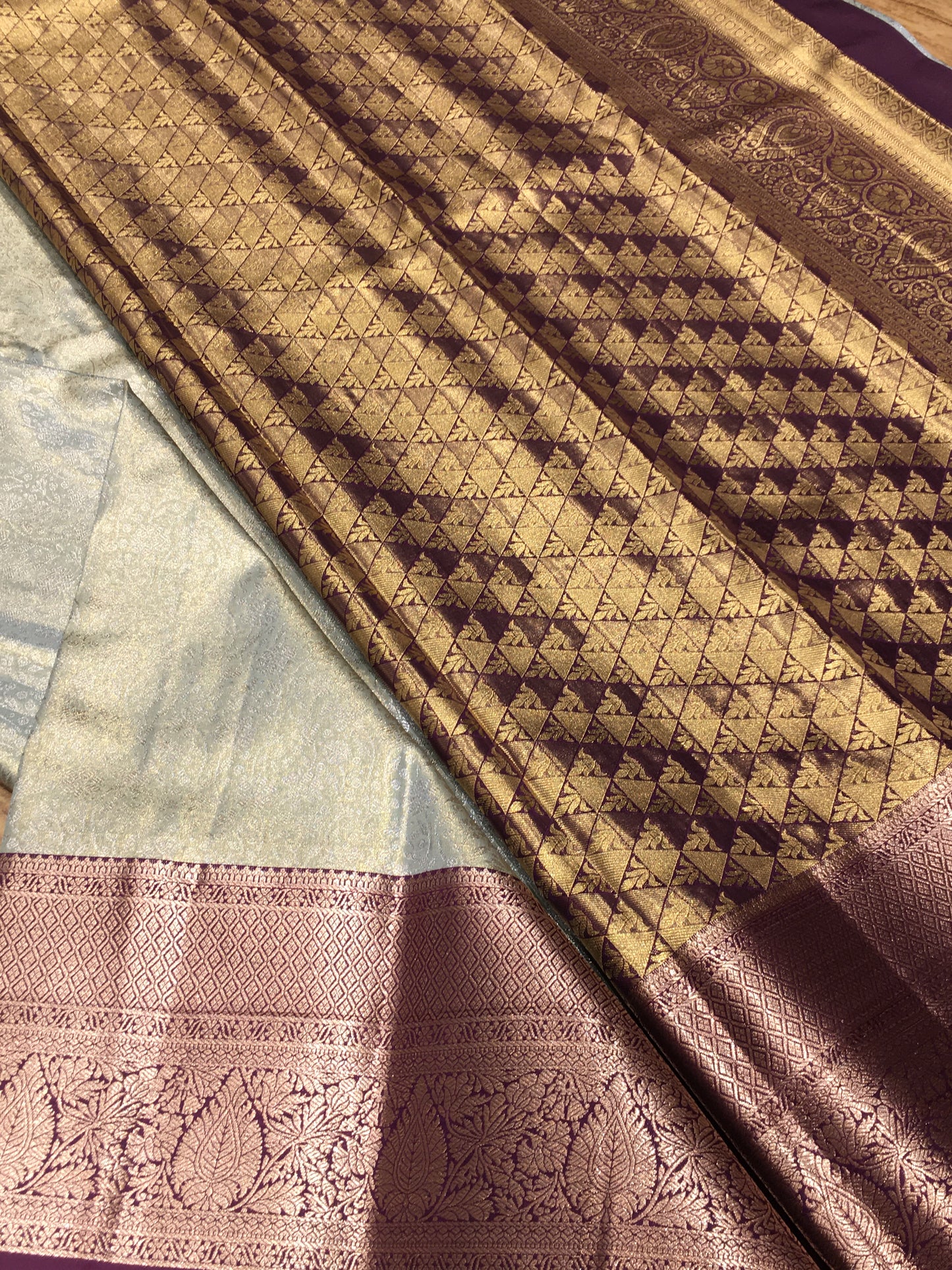 Semi Kanchipuram tissue