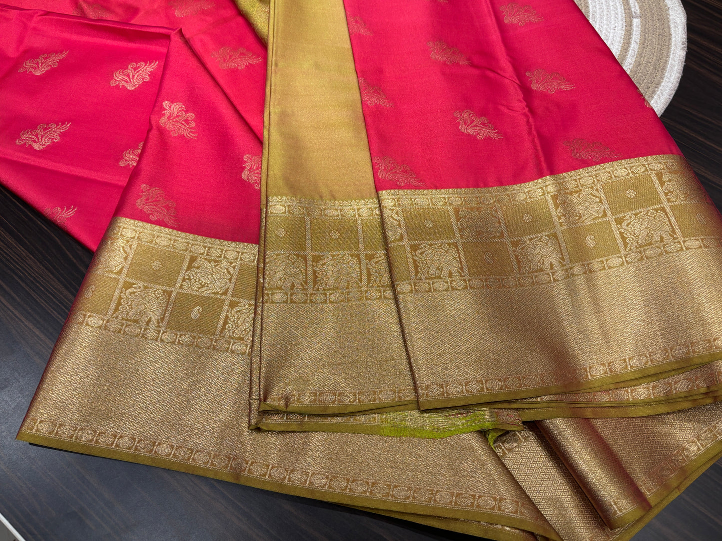 Semi Kanchipuram silk