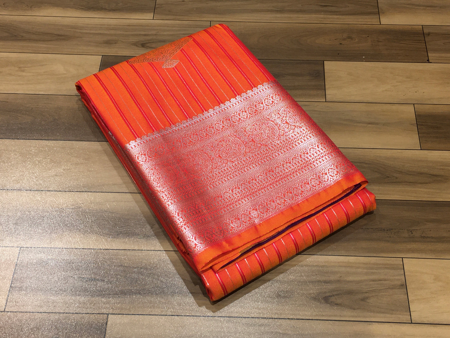 Semi Kanchipuram silk