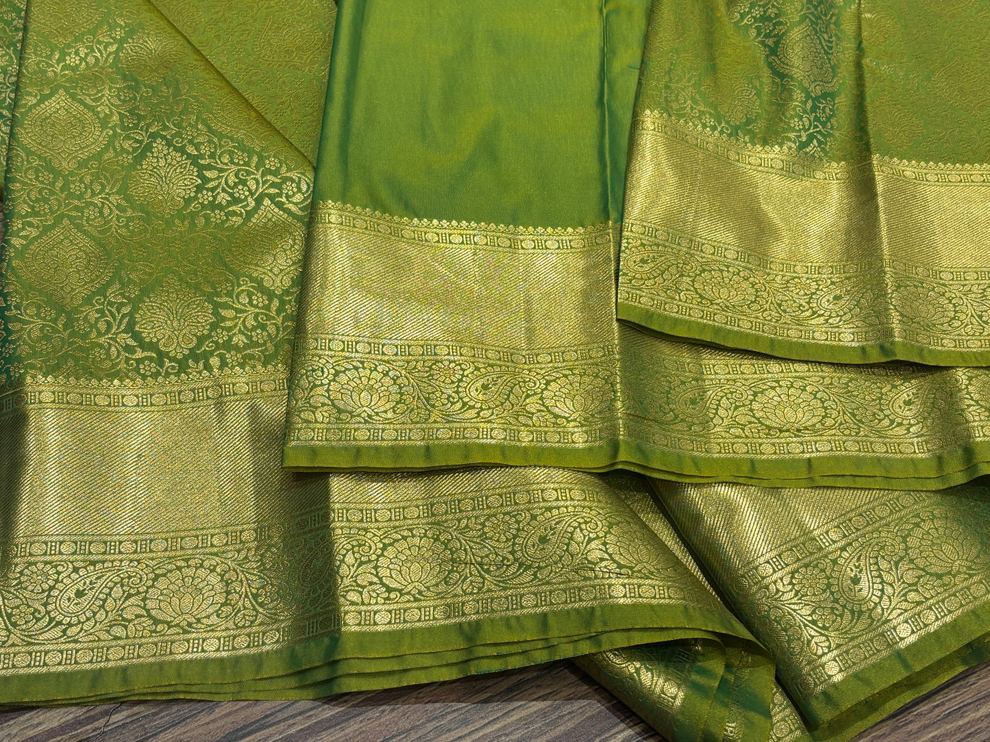 Semi Kanchipuram silk