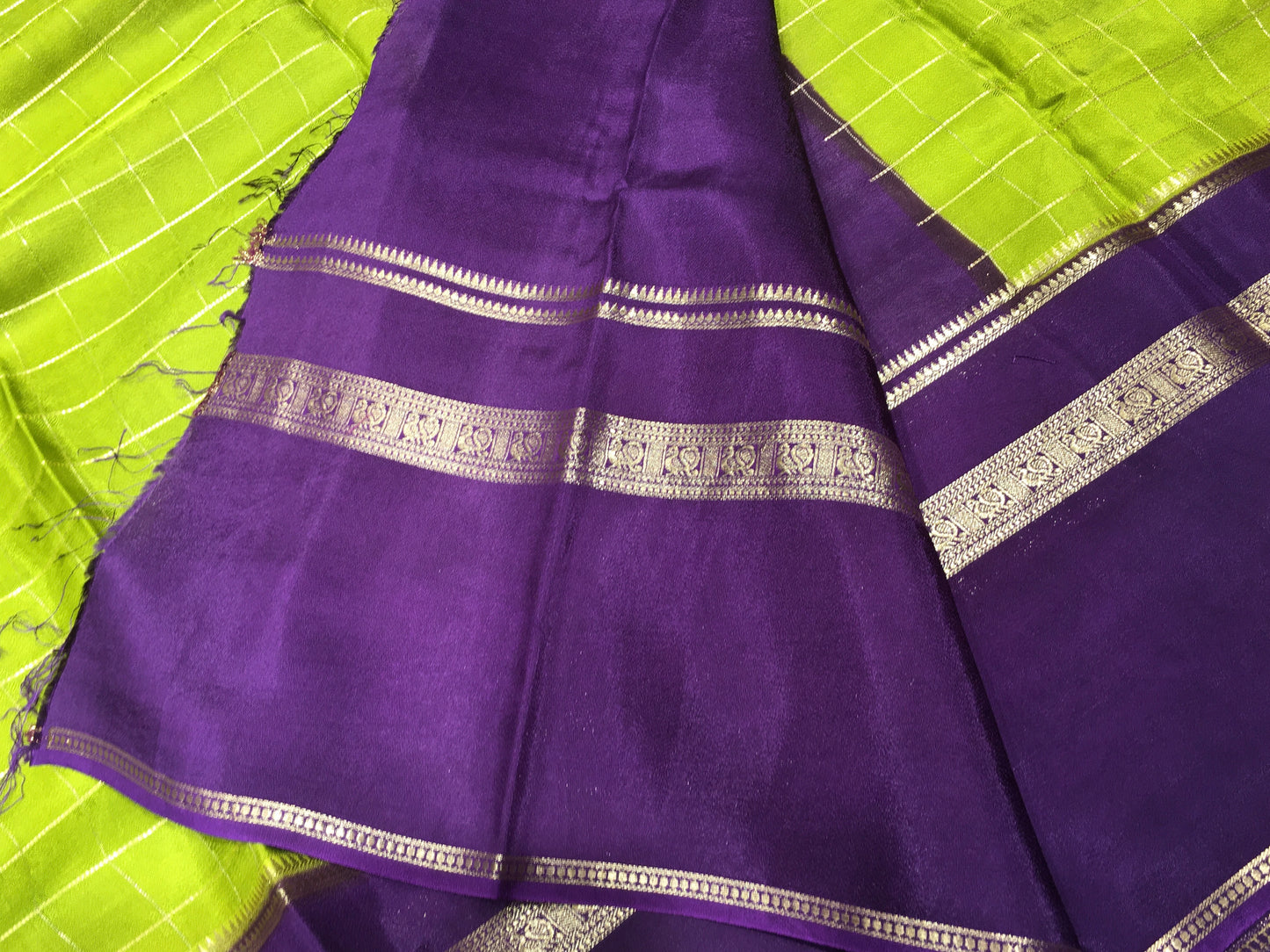 Semi Mysore crape