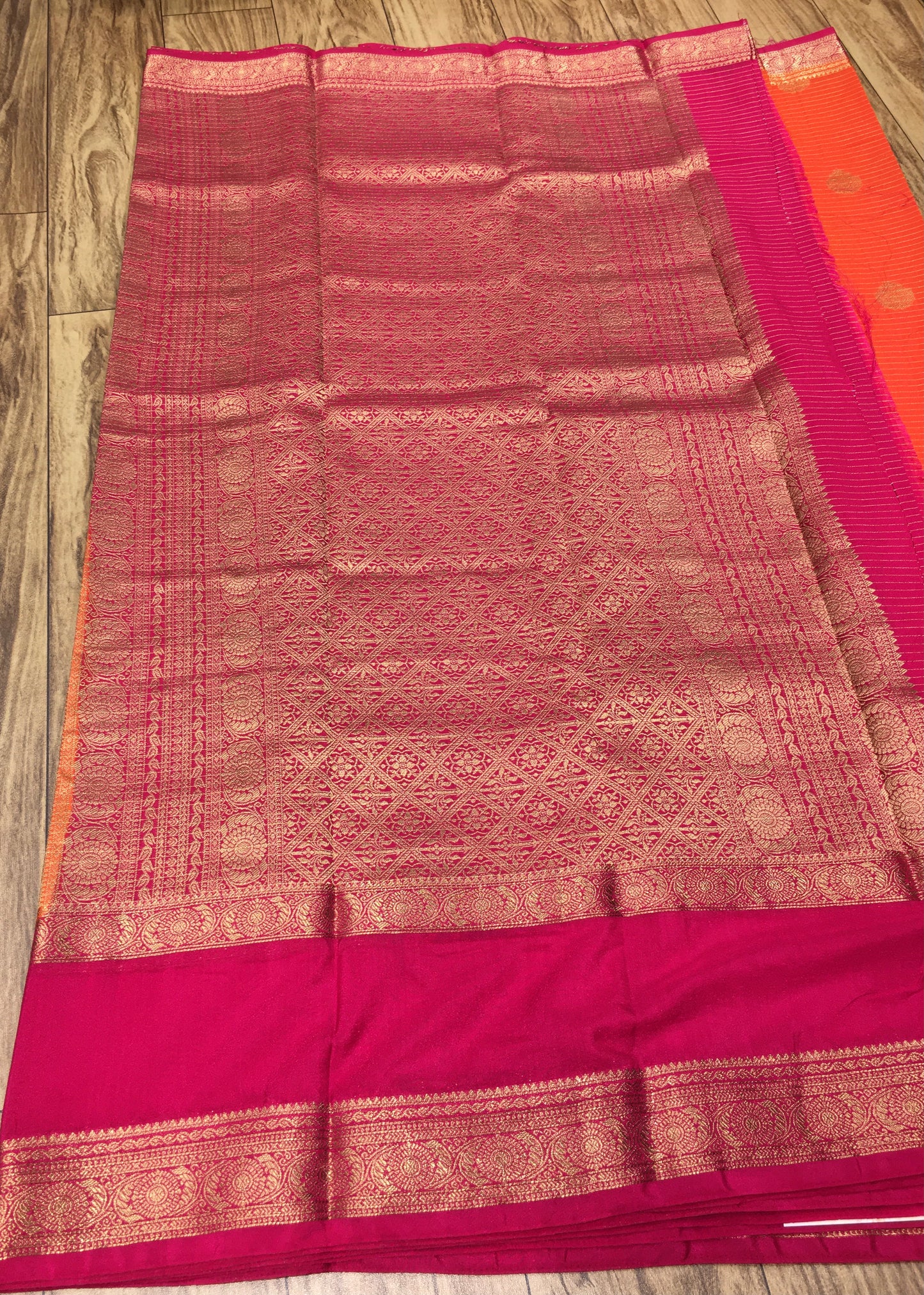 Semi Mysore Crape Silk