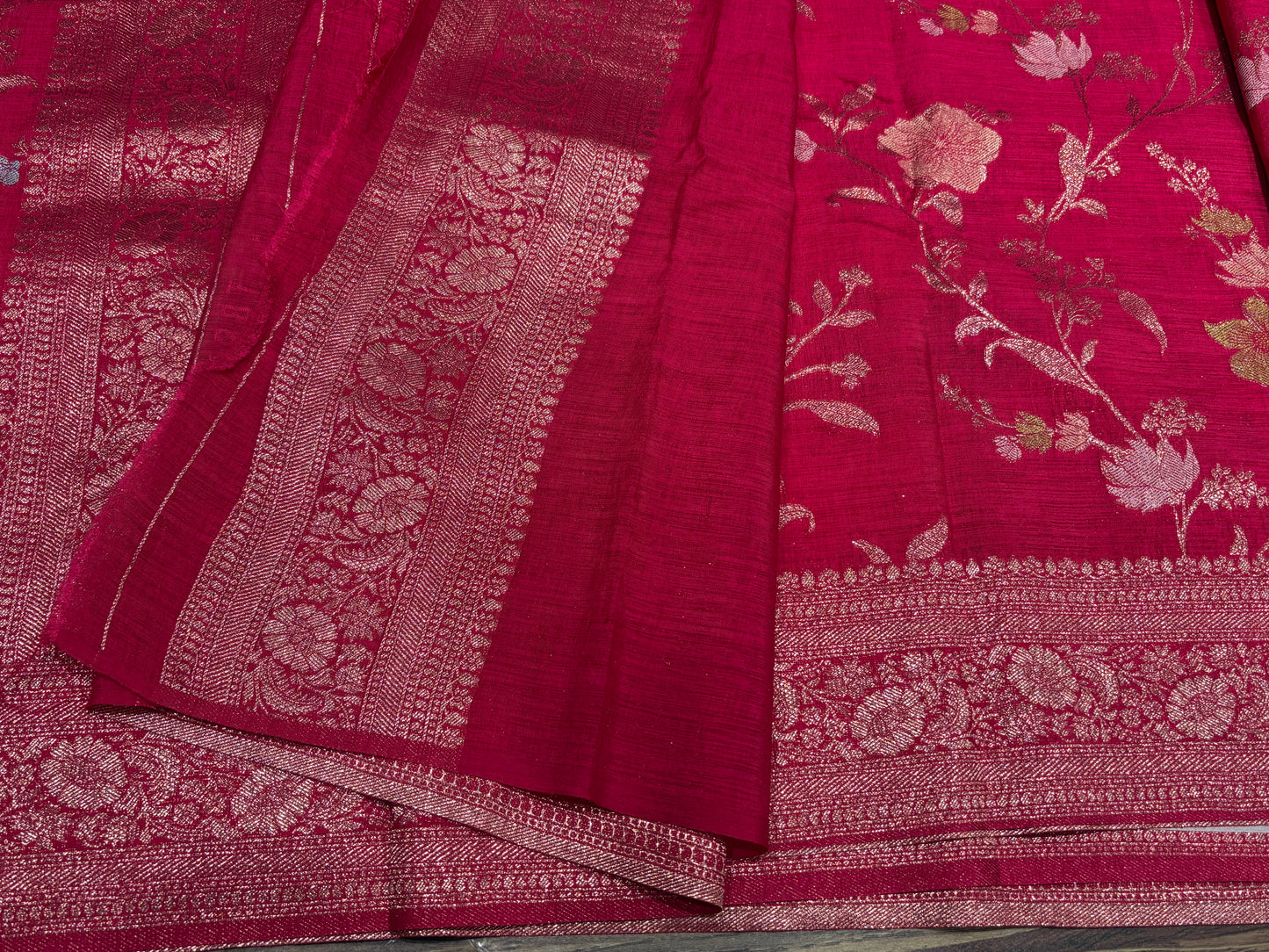 Soft tussar saree
