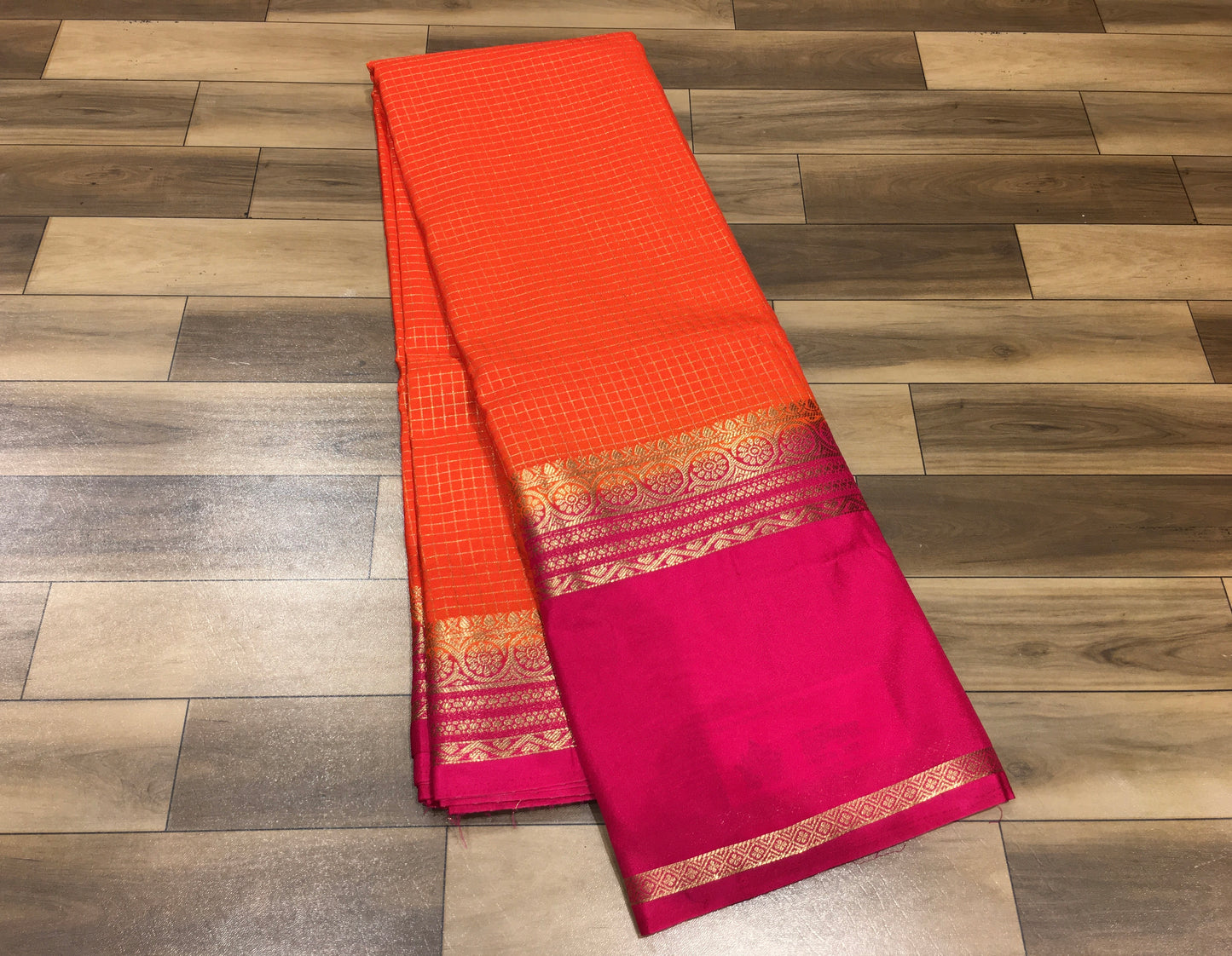 Semi Mysore Crape Silk