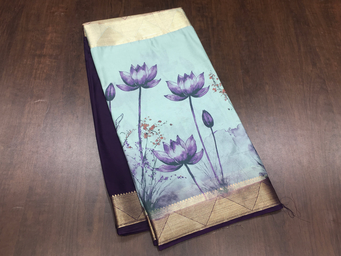 Semi Mysore Crape Silk