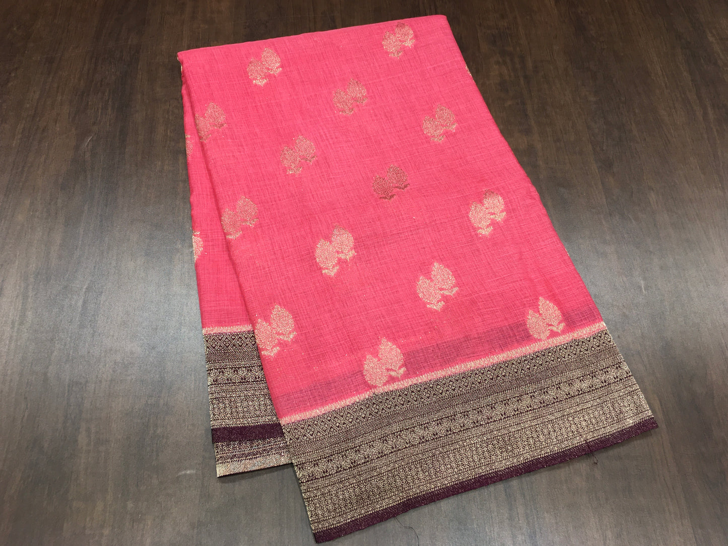 Wrinkle Chiffon Saree