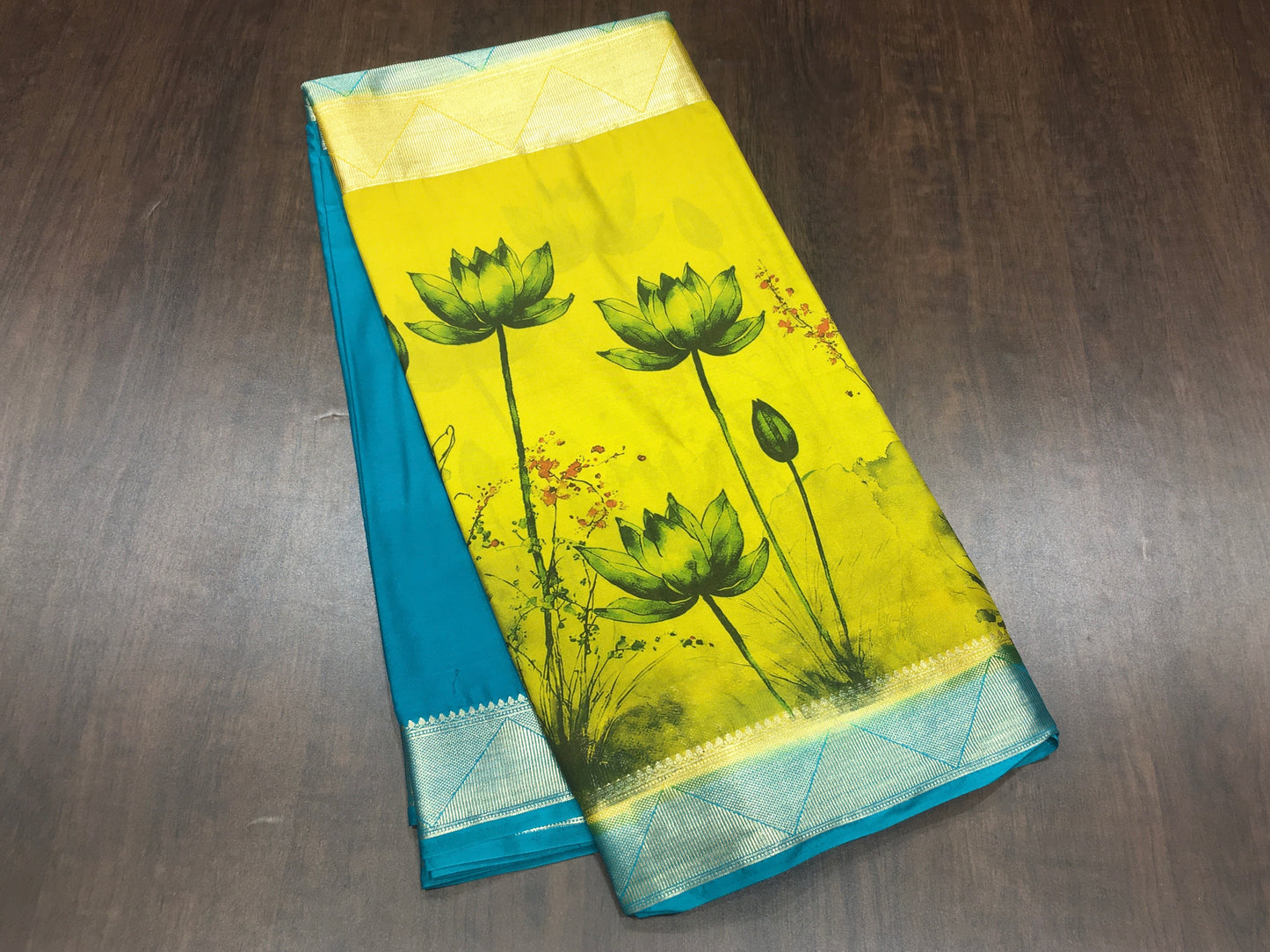 Semi Mysore Crape Silk