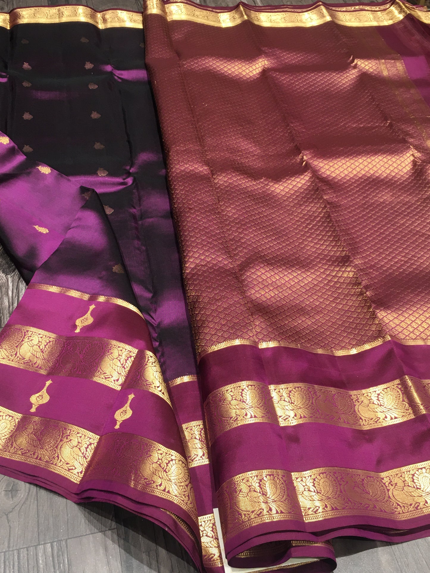 Pure Kanchipuram silk