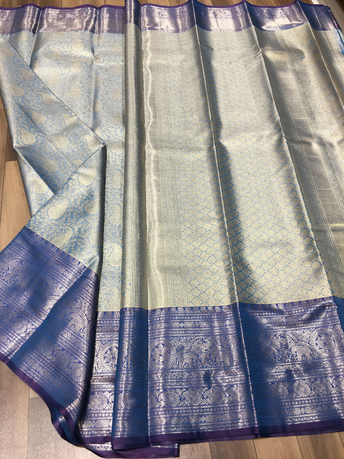 Semi Kanchipuram tissue