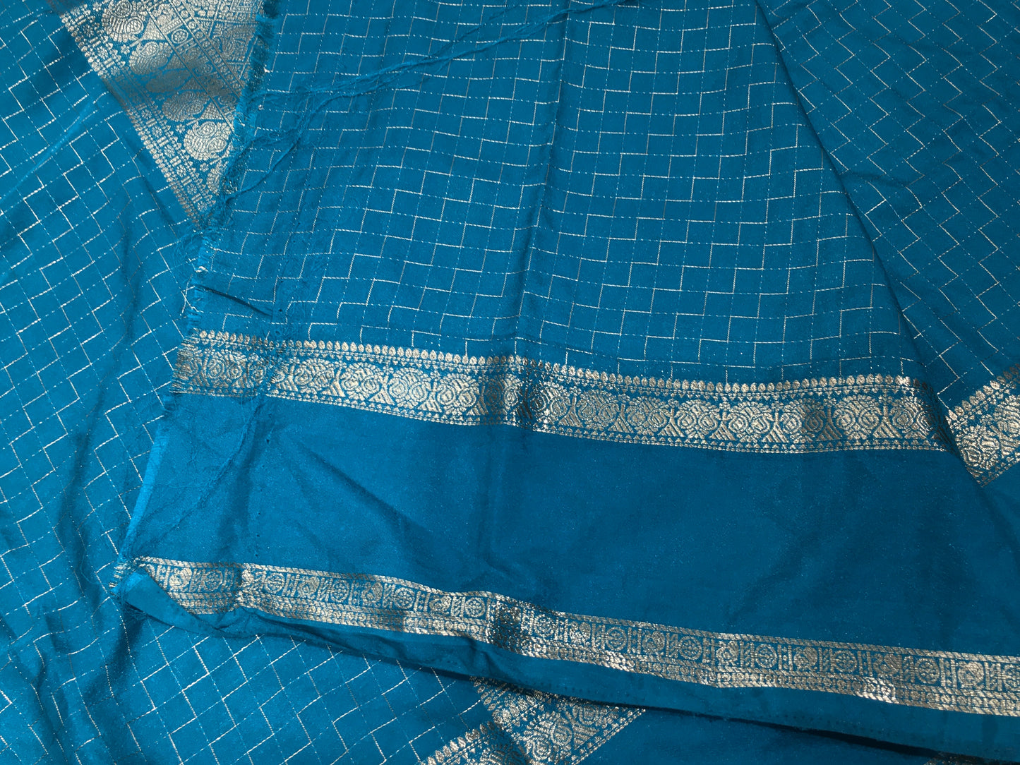 Mysore crape saree