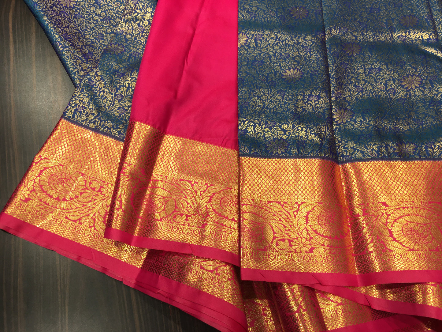 Semi Kanchipuram silk
