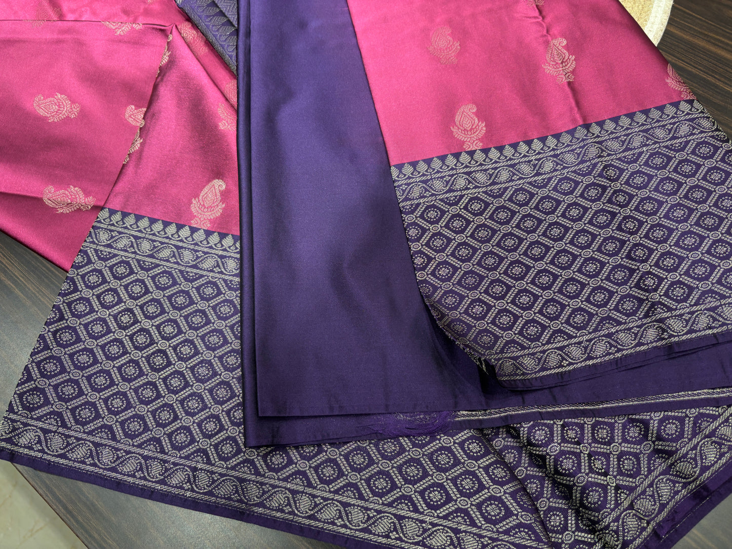 Semi Kanchipuram silk