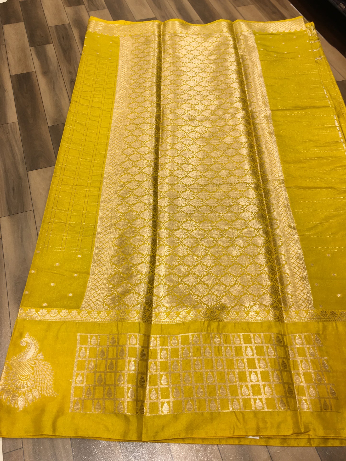 Raw silk saree