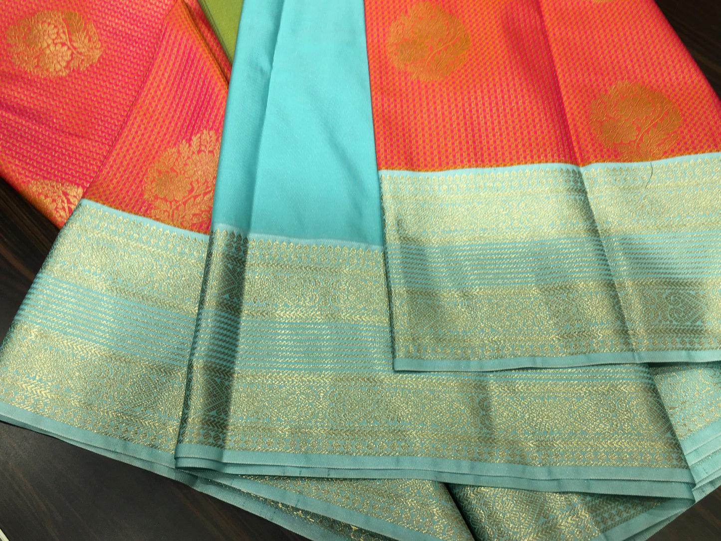 Semi Kanchipuram silk