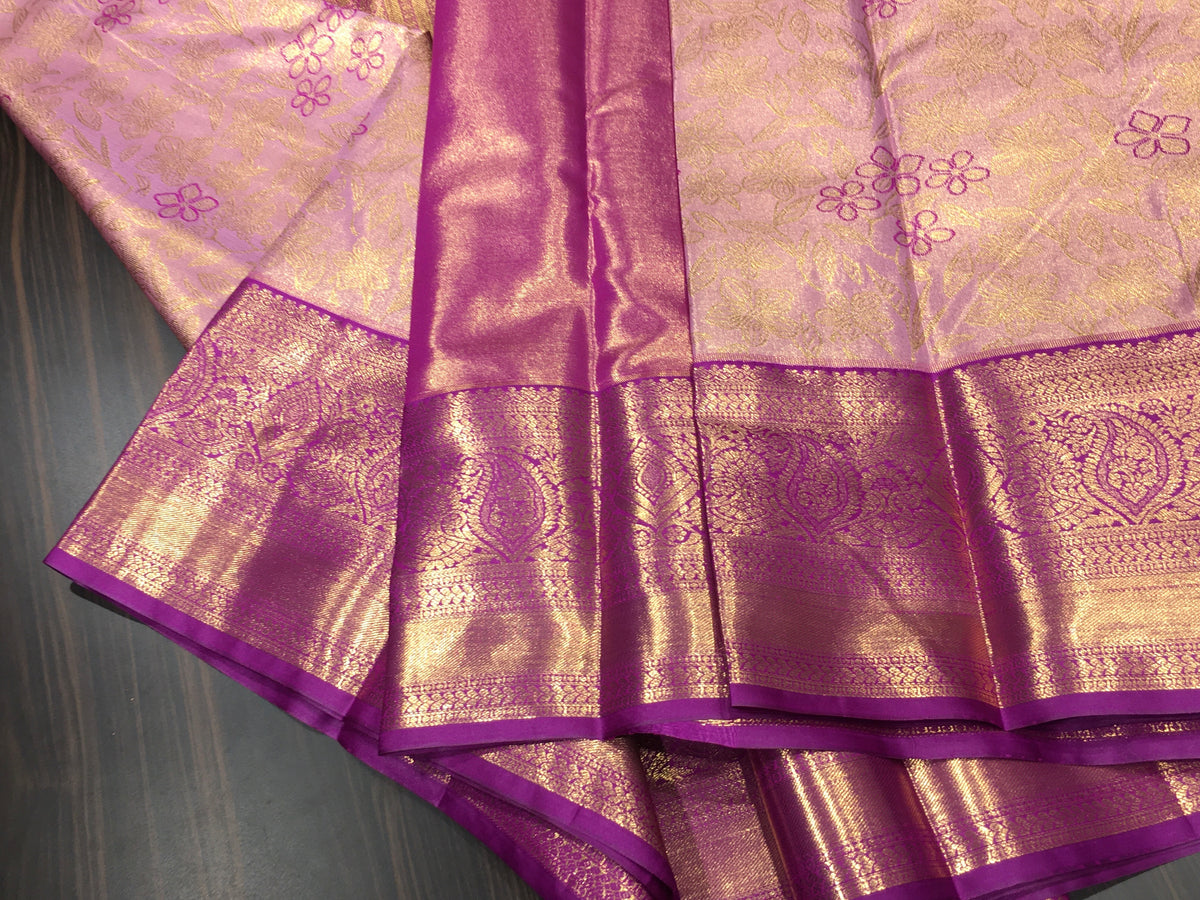 Semi Kanchipuram silk