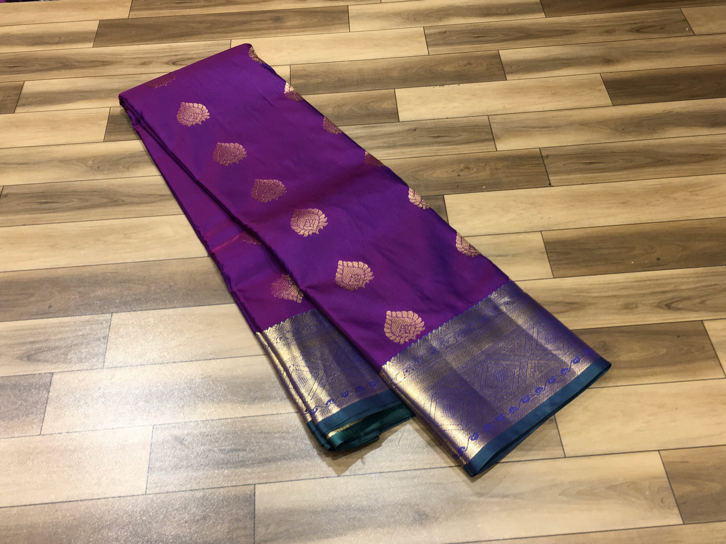 Semi Kanchipuram silk