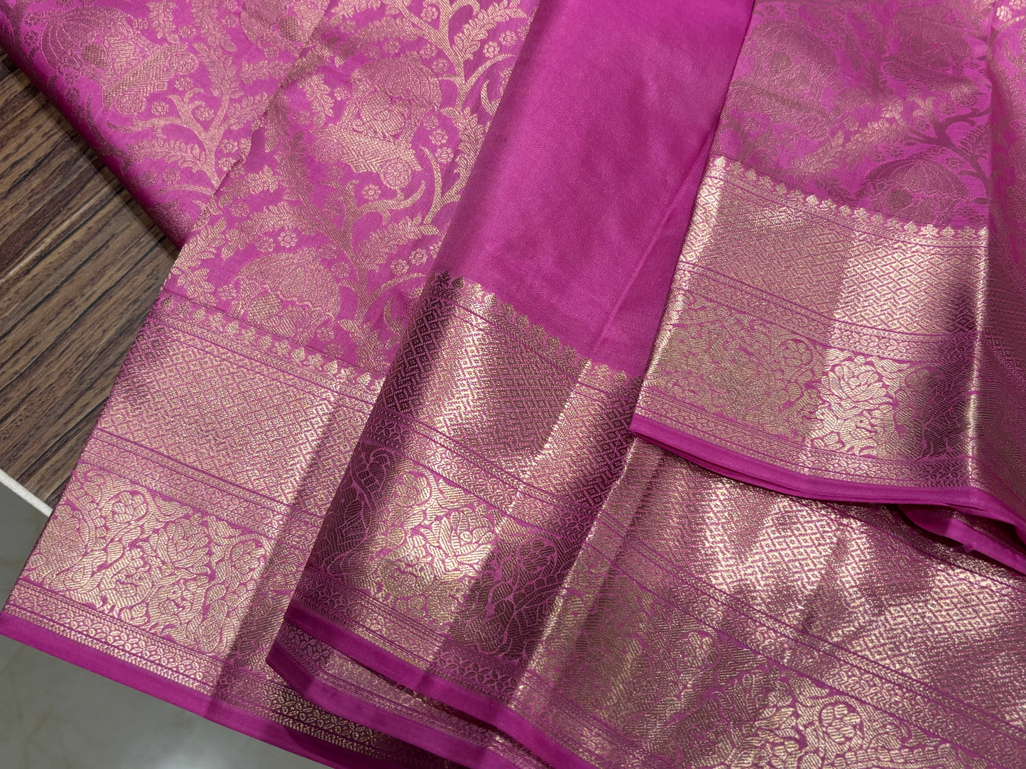 Pure Kanchipuram Brocade Silk