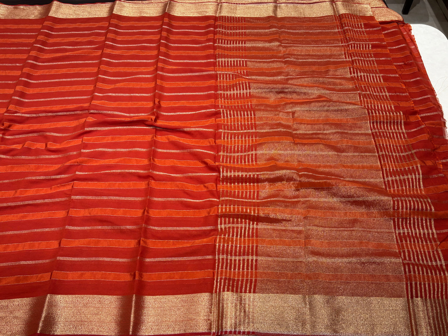 Mysore crape saree