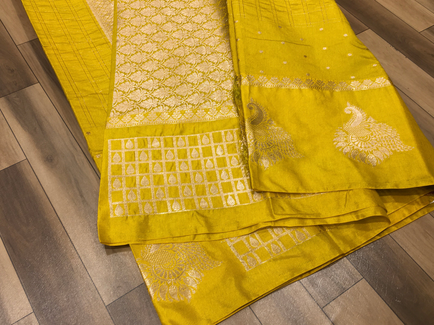 Raw silk saree
