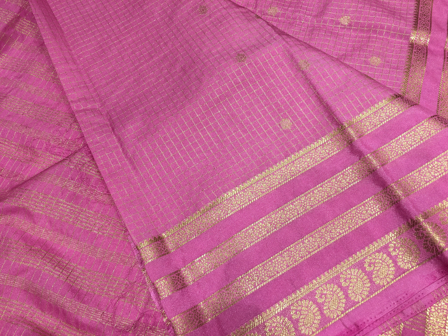 Semi Mysore Crape Silk