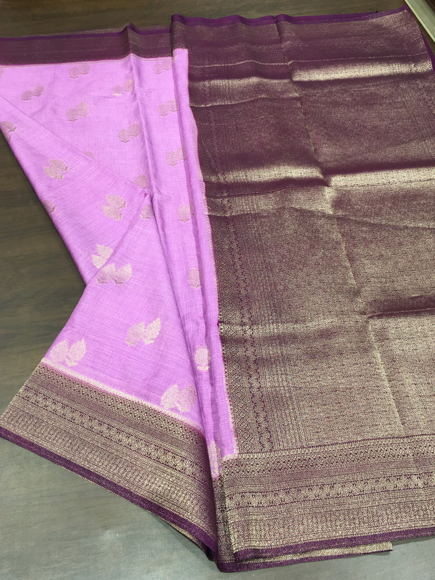 Wrinkle Chiffon Saree