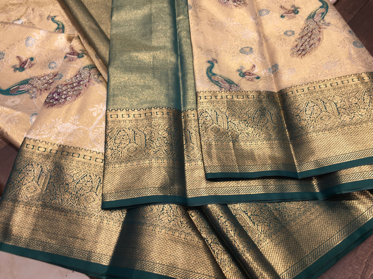 Semi Kanchipuram Tissue