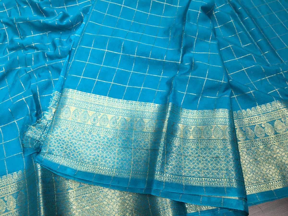 Semi Mysore Crape Silk
