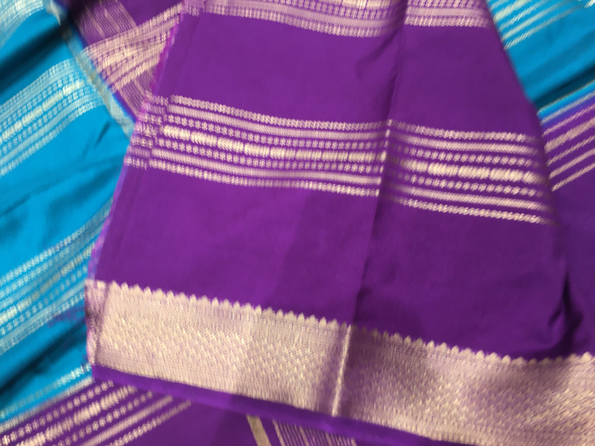 Semi Mysore Crape Silk