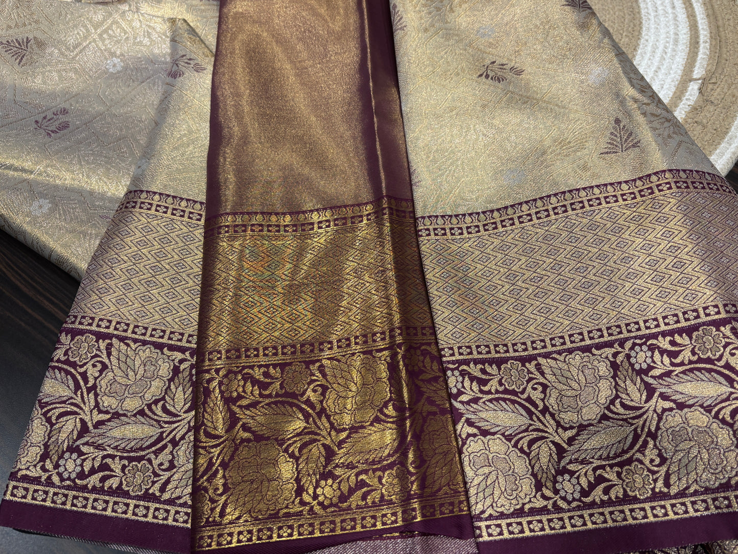 Semi Kanchipuram tissue