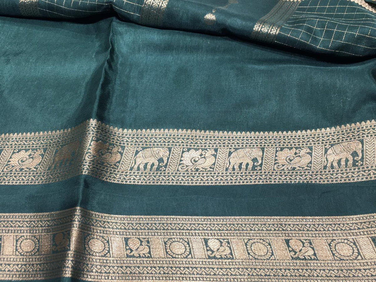 Semi Mysore Crape Silk
