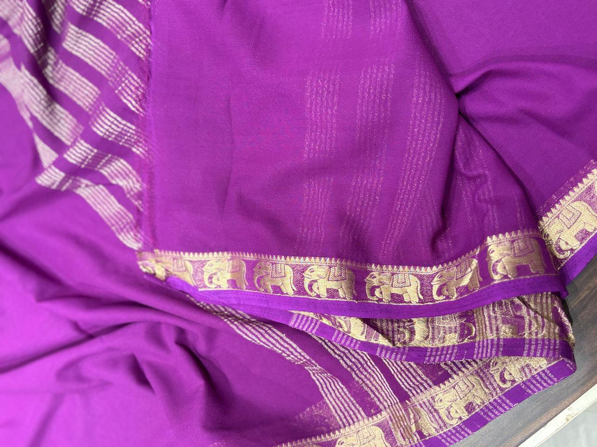 Semi Mysore Crape