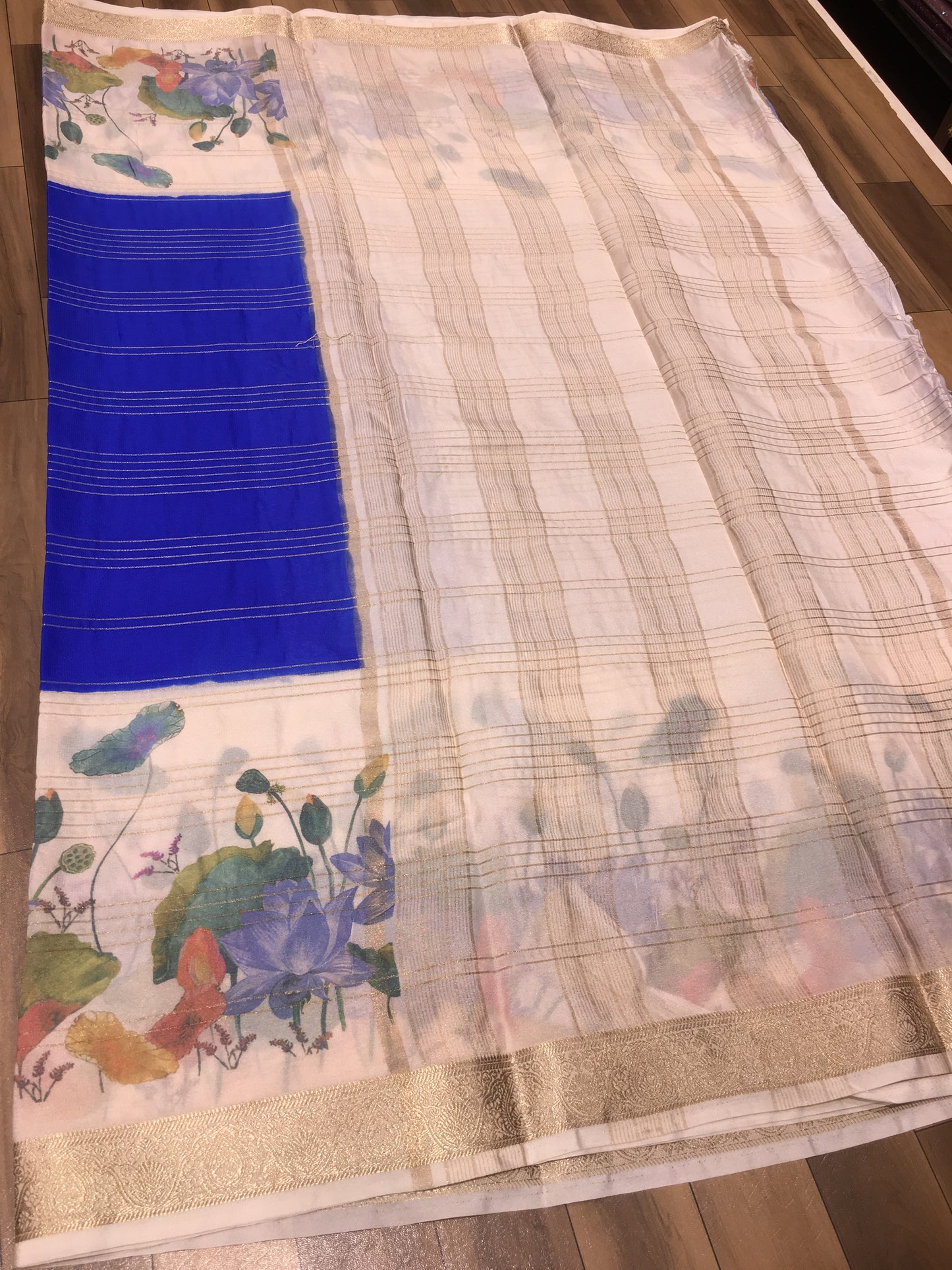 Semi Mysore Crape Silk