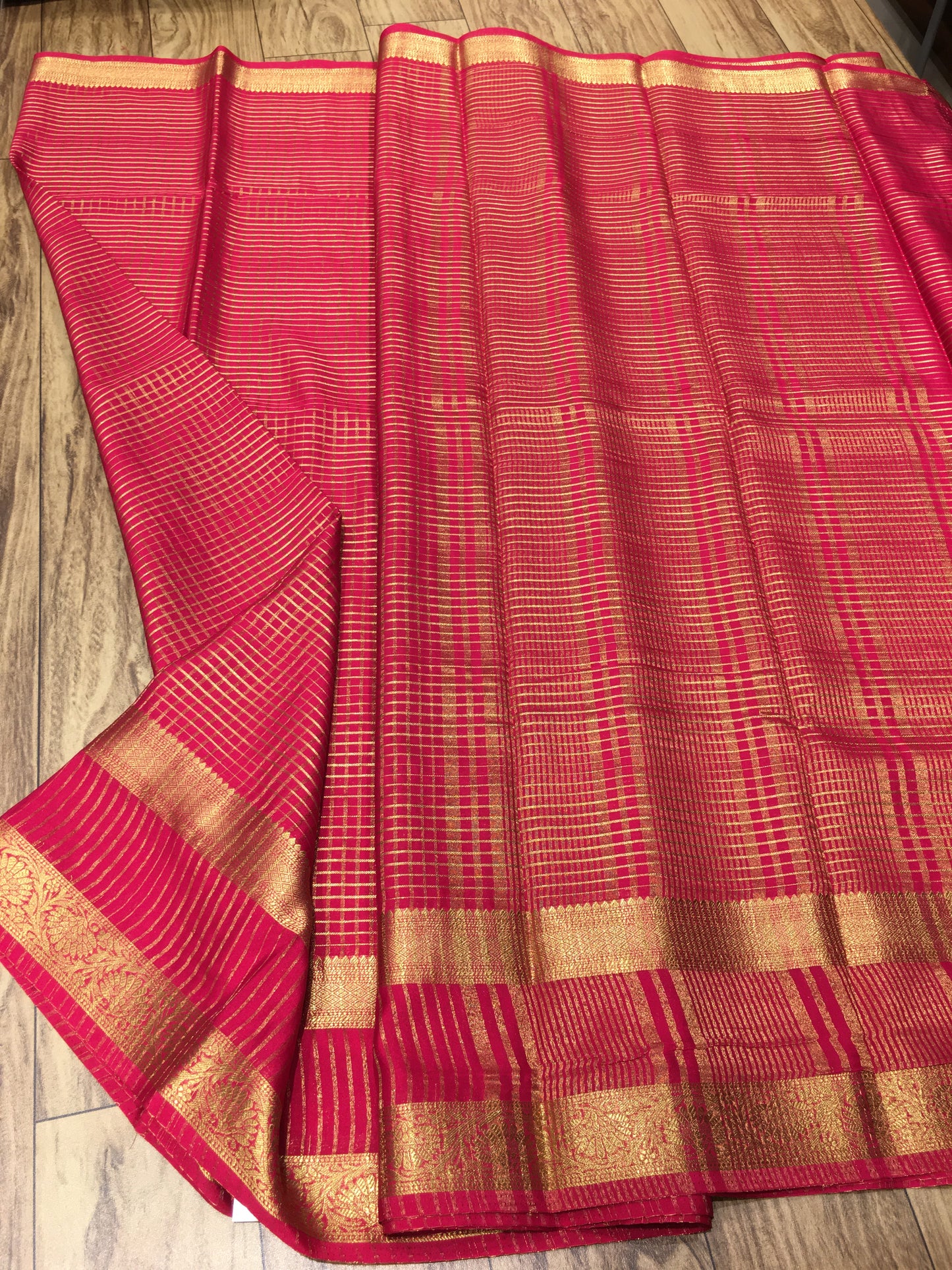 Semi Mysore Crape Silk
