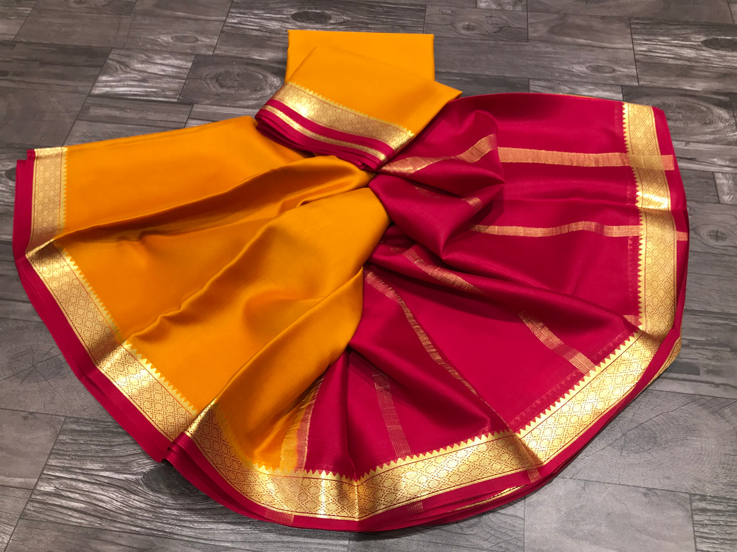 Pure Mysore Silk Saree