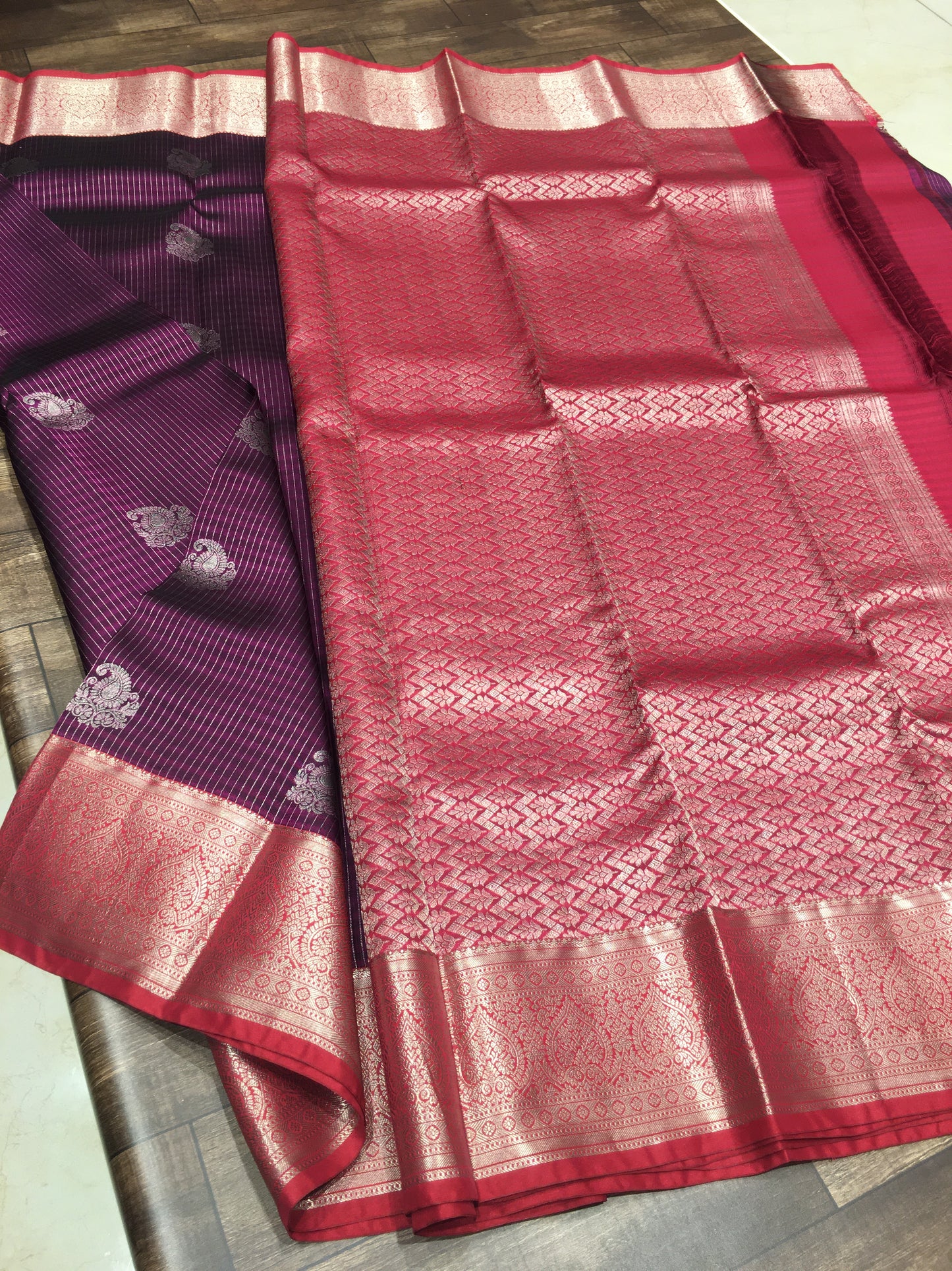 Pure Kanchipuram silk