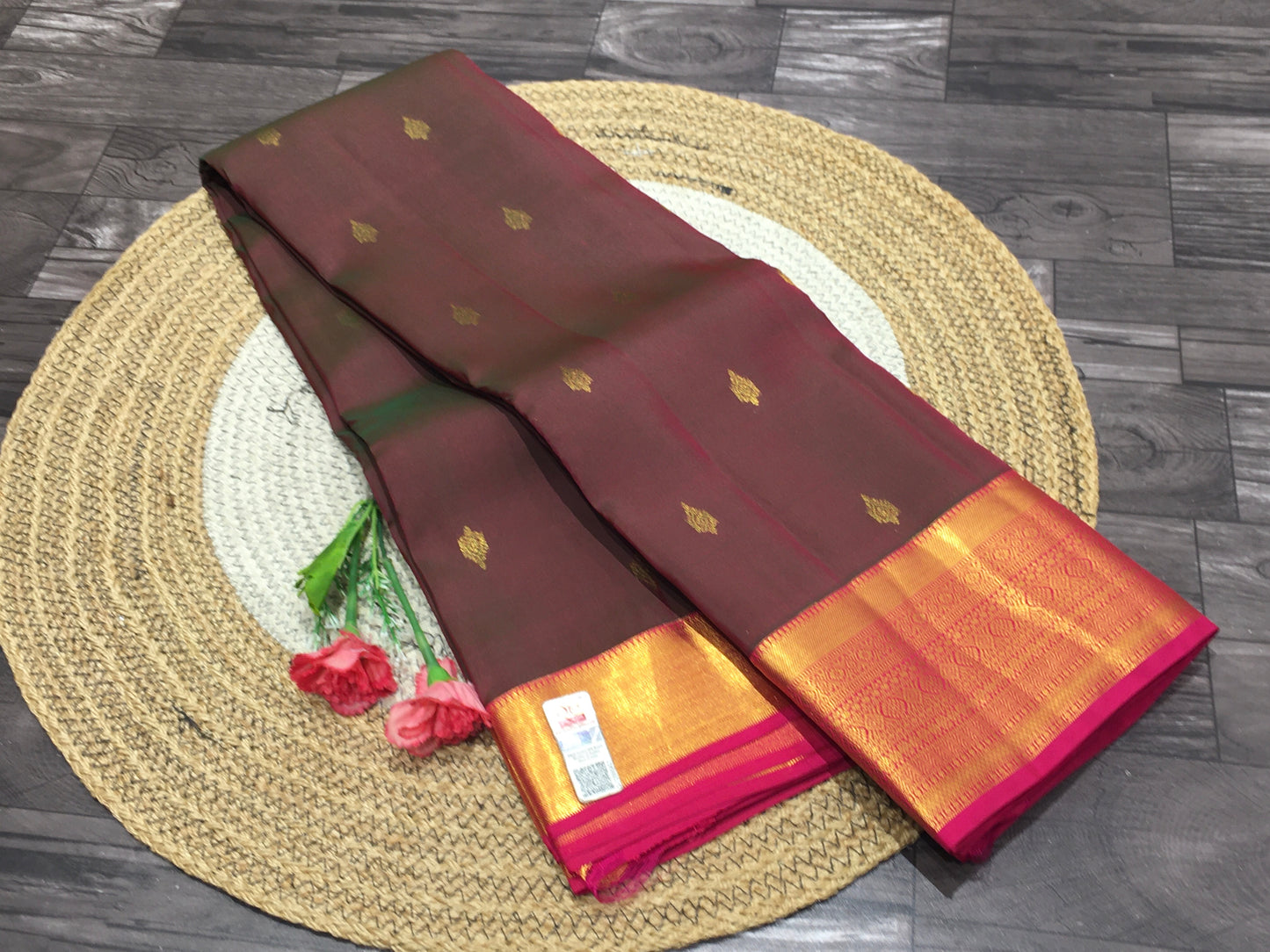 Pure Kanchipuram silk