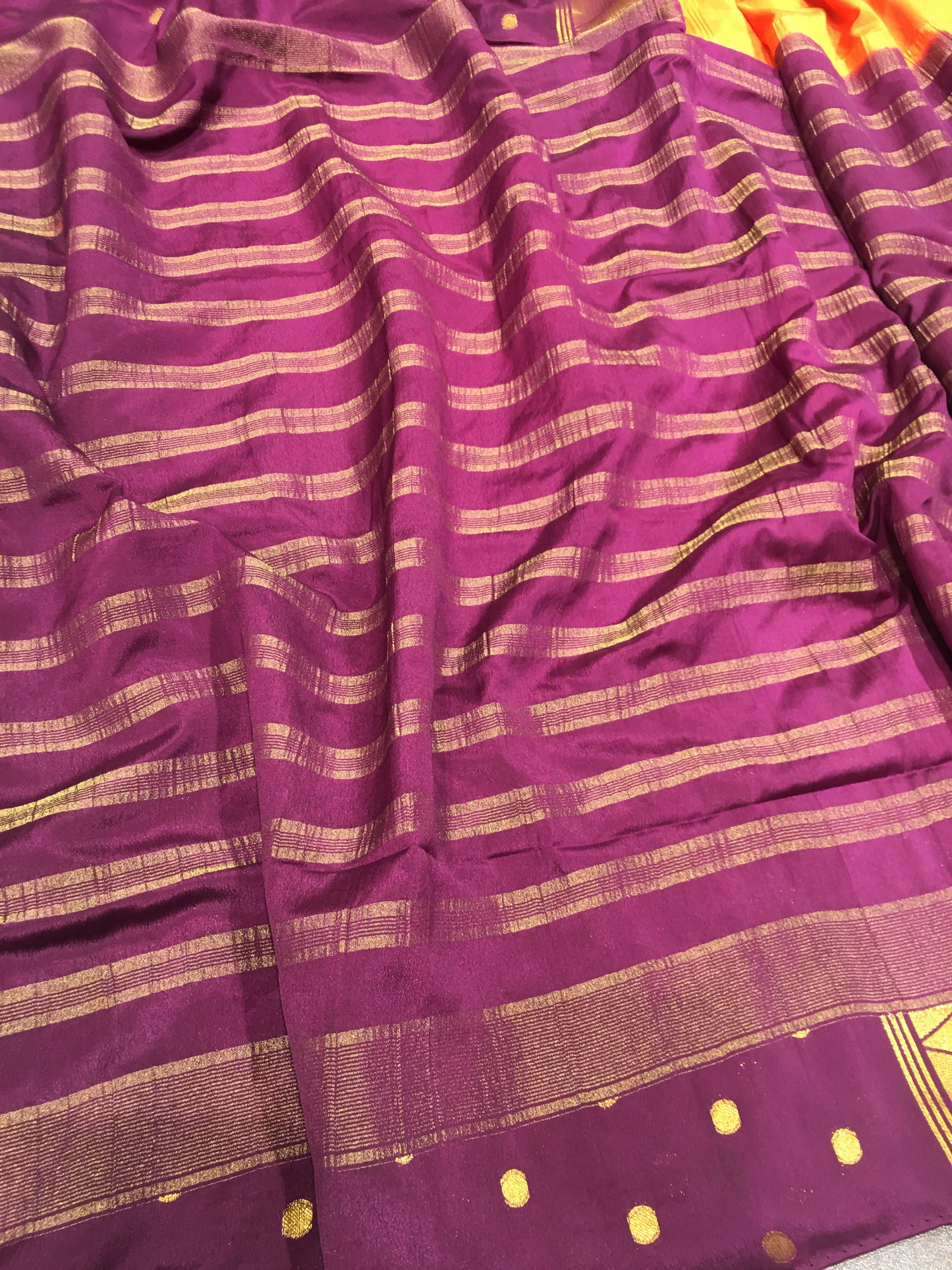 Semi Mysore Crape Silk