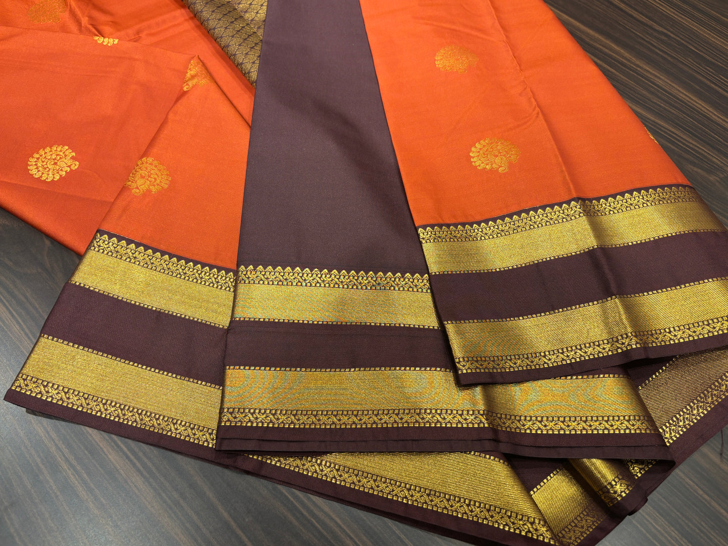 Semi Kanchipuram silk