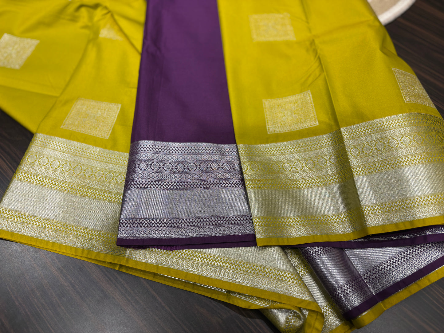 Semi Kanchipuram silk