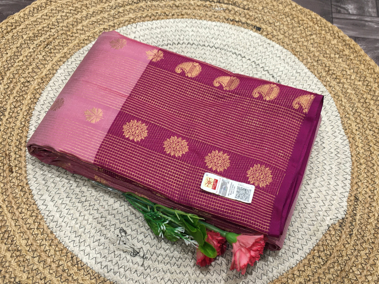 Pure Kanchipuram silk