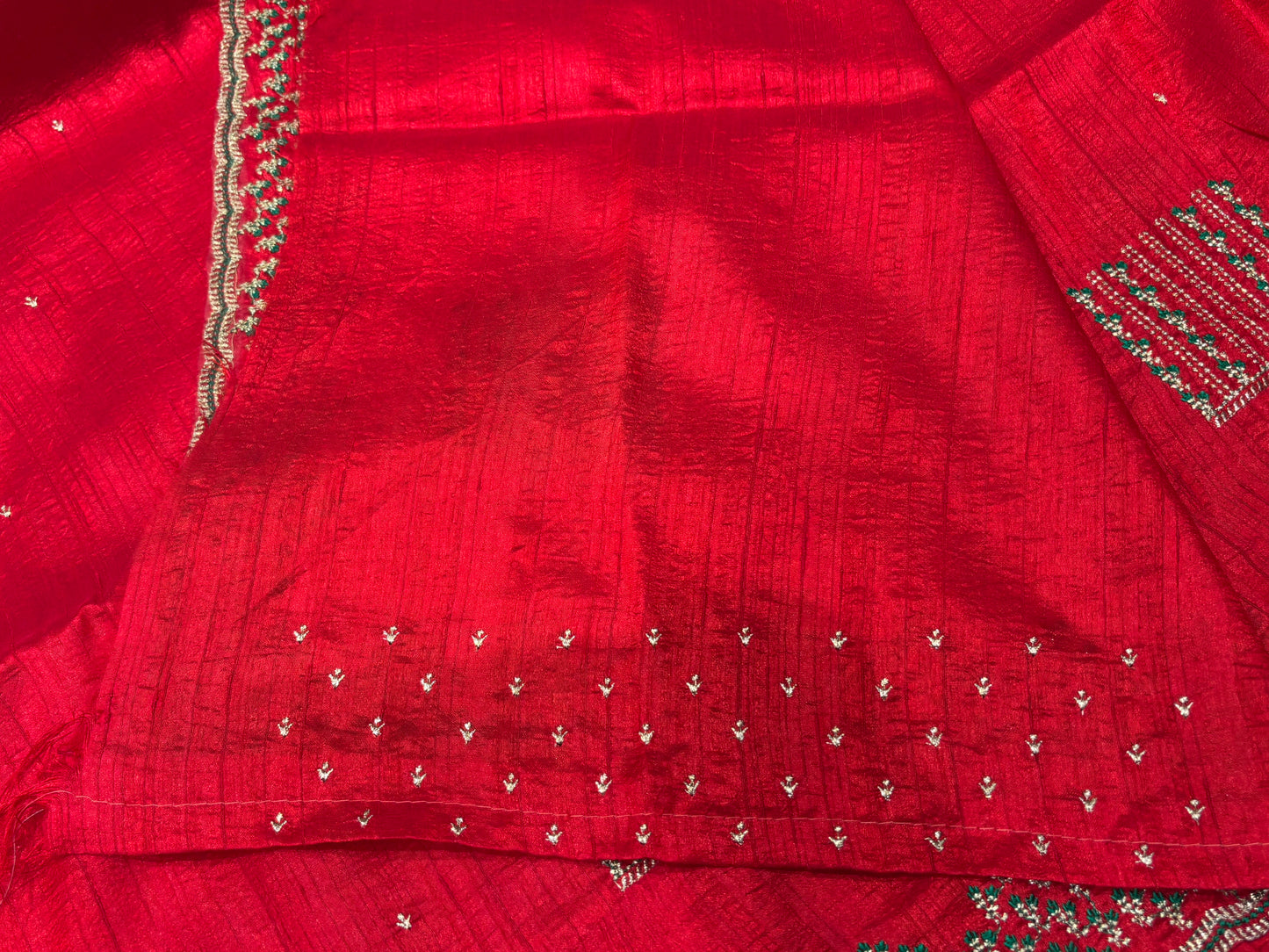 Soft tussar saree