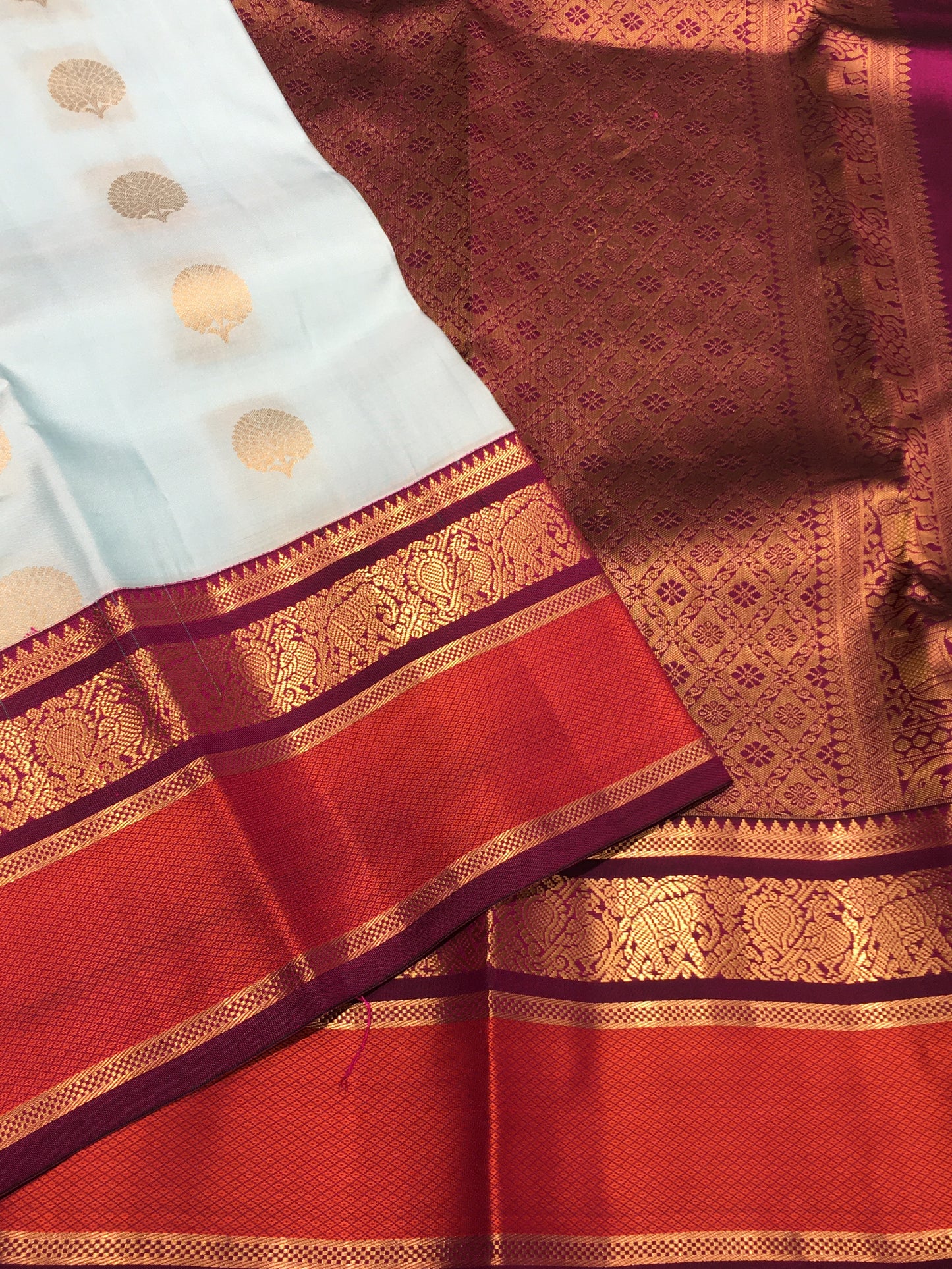 Pure Kanchipuram silk
