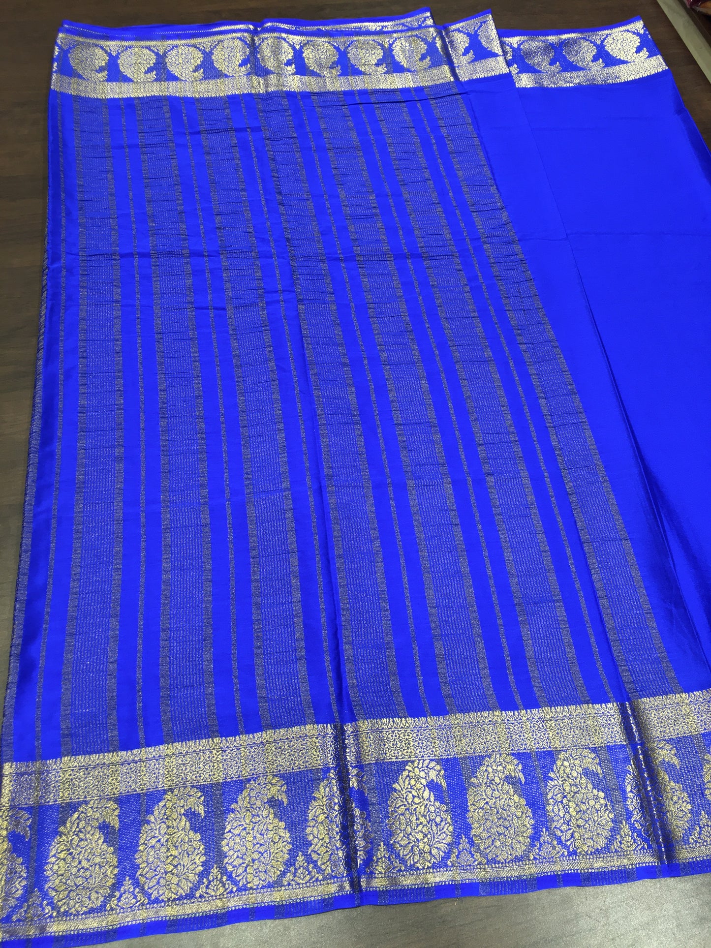 Semi Mysore Crape Silk