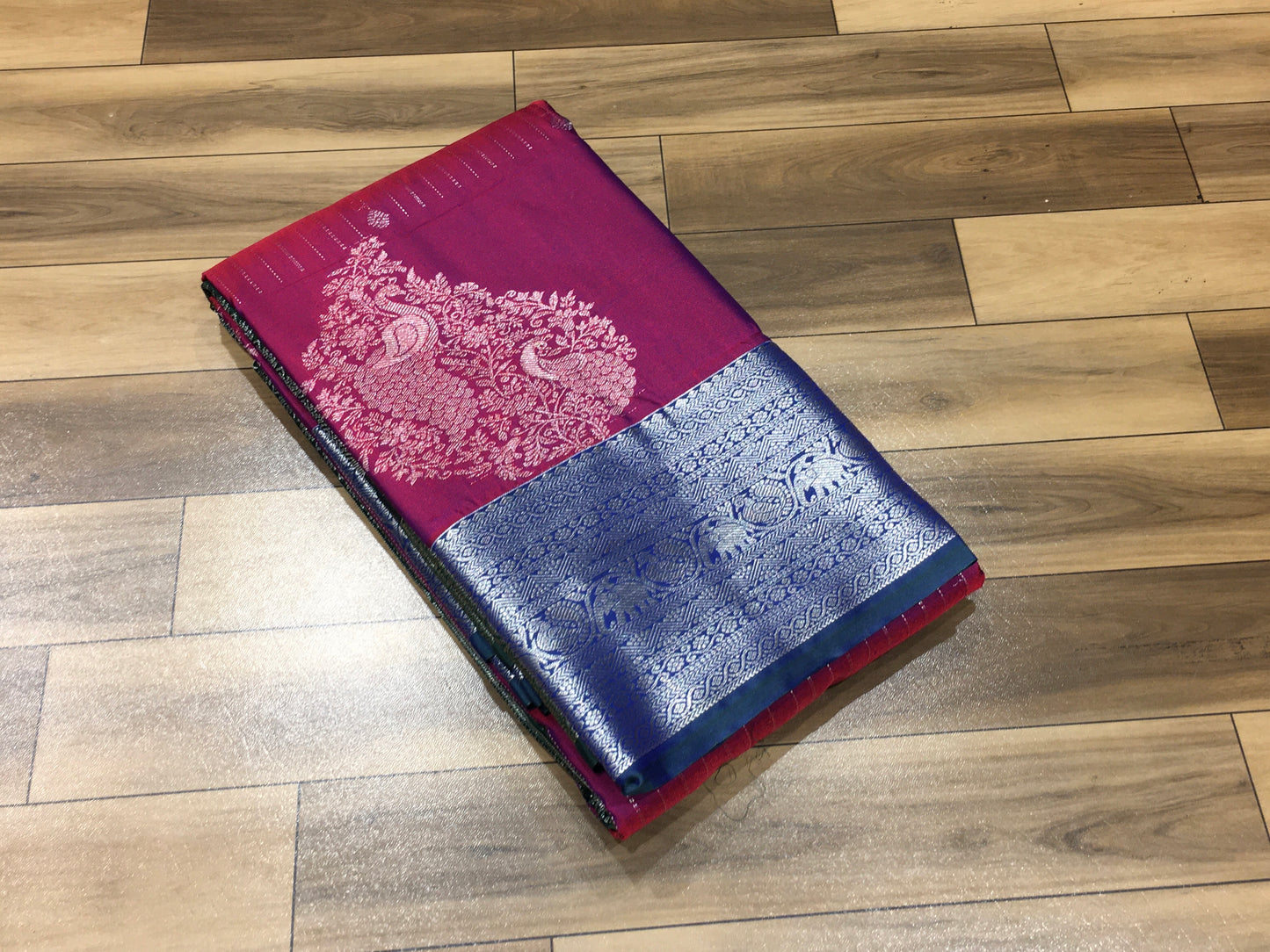 Semi Kanchipuram silk